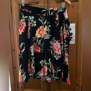 Torrid floral skirt
